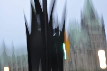 what lurks in the shadows in Ottawa, Canada -  a urban photo