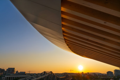 Sunset at Kiweki Point in Ottawa, Canada -  a urban photo